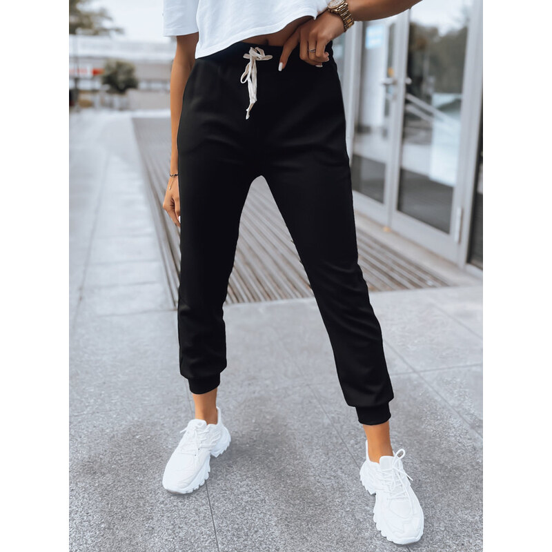 BASIC Čierne dámske tepláky MORELO UY1581 45531491