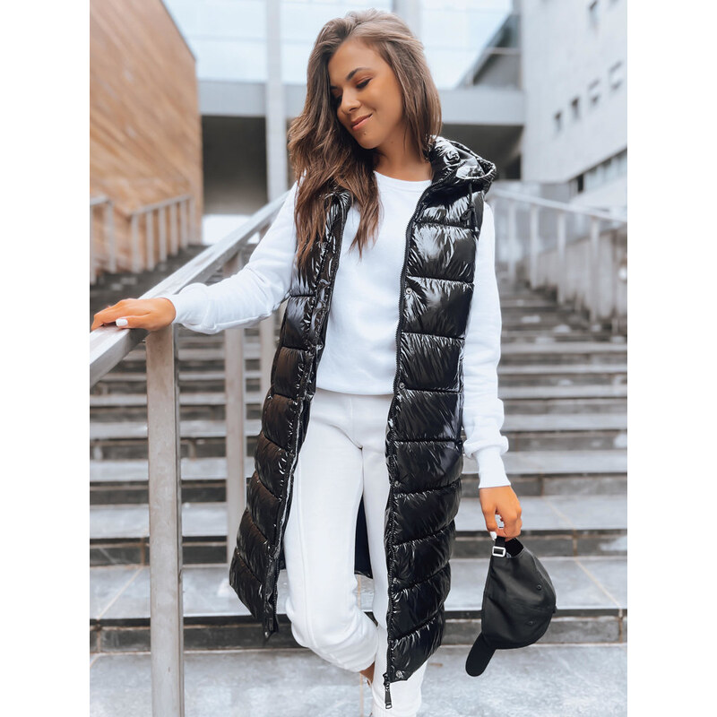 BASIC Čierna prešívaná vesta GANTINI TY3739 48618329