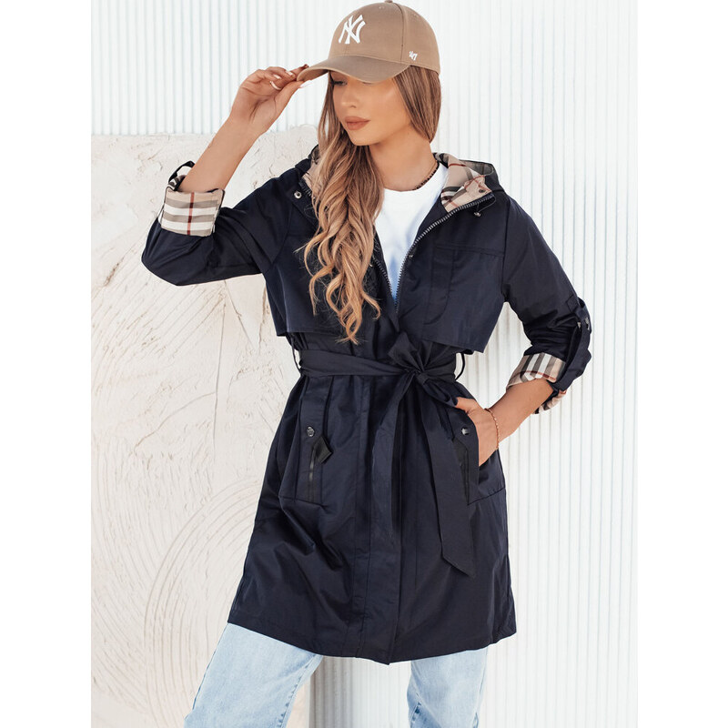 BASIC Tmavomodrá parka s nastaviteľnými rukávmi CIVIT TY4211 49456899