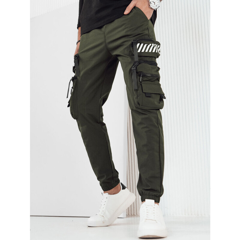 BASIC Khaki cargo tepláky UX4160 49672048