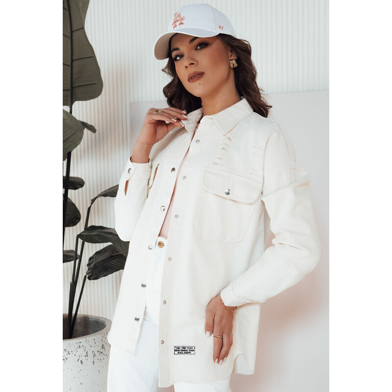 BASIC Smotanová košeľová jarná bunda AZZALA TY4326 52672457