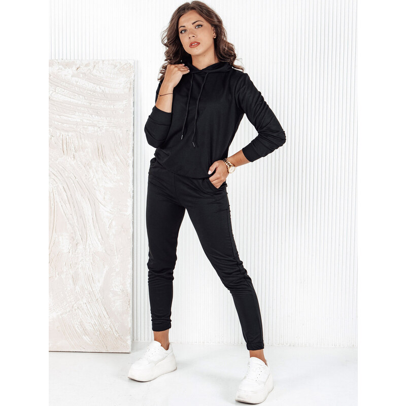 BASIC Čierna dámska tepláková súprava MIGEL AY1082 57187418