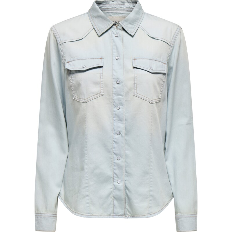 ONLY Blúzka ONLAlice modrá denim 62468588