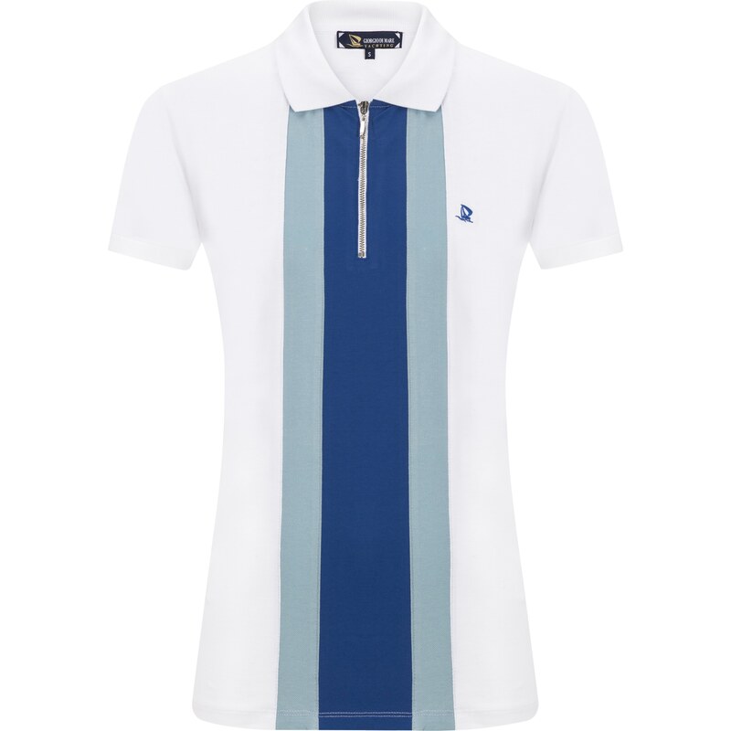 Giorgio di Mare Tričko Adriana kráľovská modrá / svetlomodrá / biela 63143941