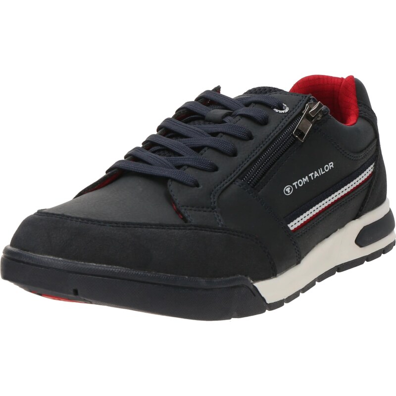 TOM TAILOR Nízke tenisky tmavomodrá / biela 62341183