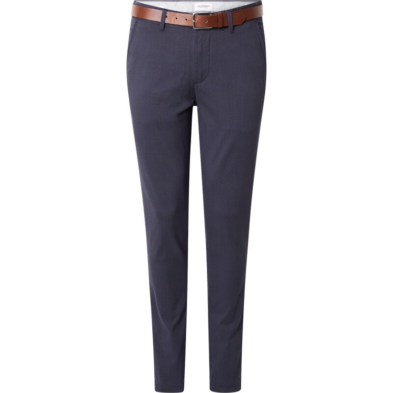 JACK & JONES Chino nohavice JPSTMARCO JJLEGACY námornícka modrá 62341385