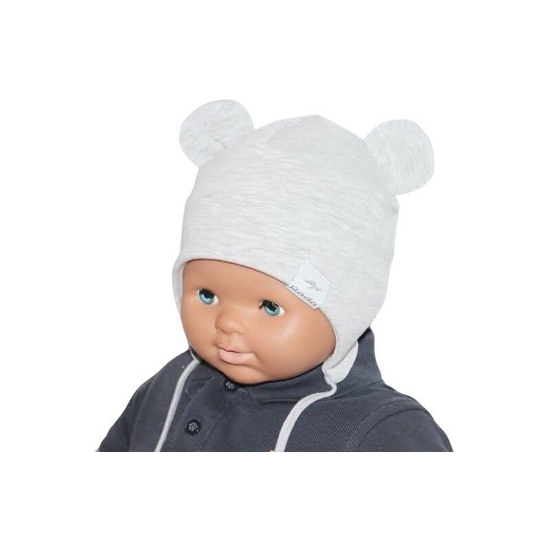 RADA Chlapčenská čiapka BEBE Grey 46458074