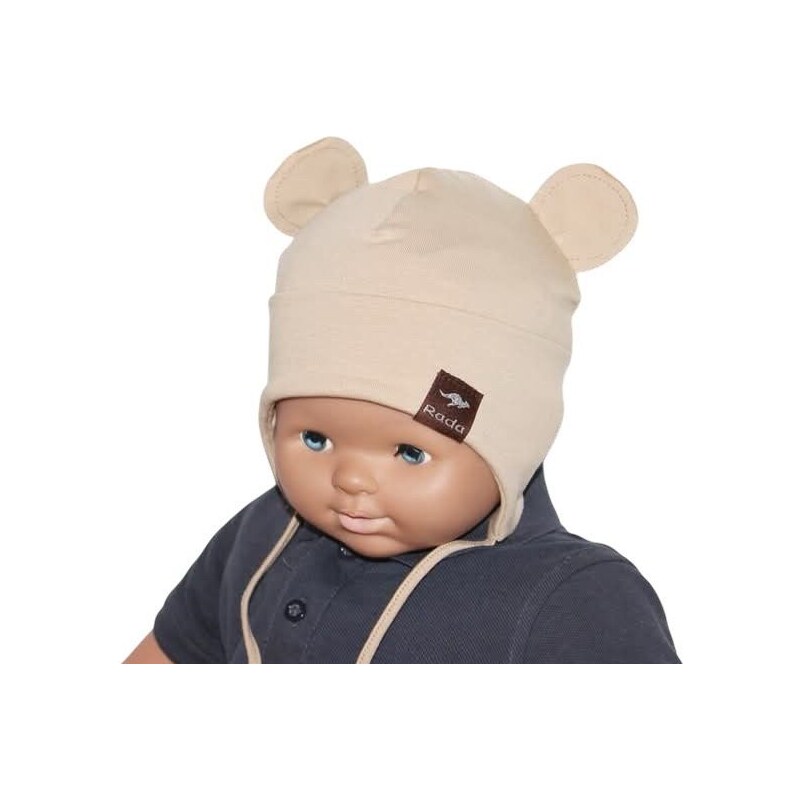 RADA Chlapčenská čiapka BEBE Beige 46458075
