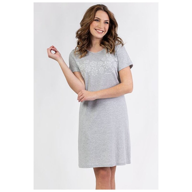 Regina Dámska nočná košieľka Nature sivá 63208857