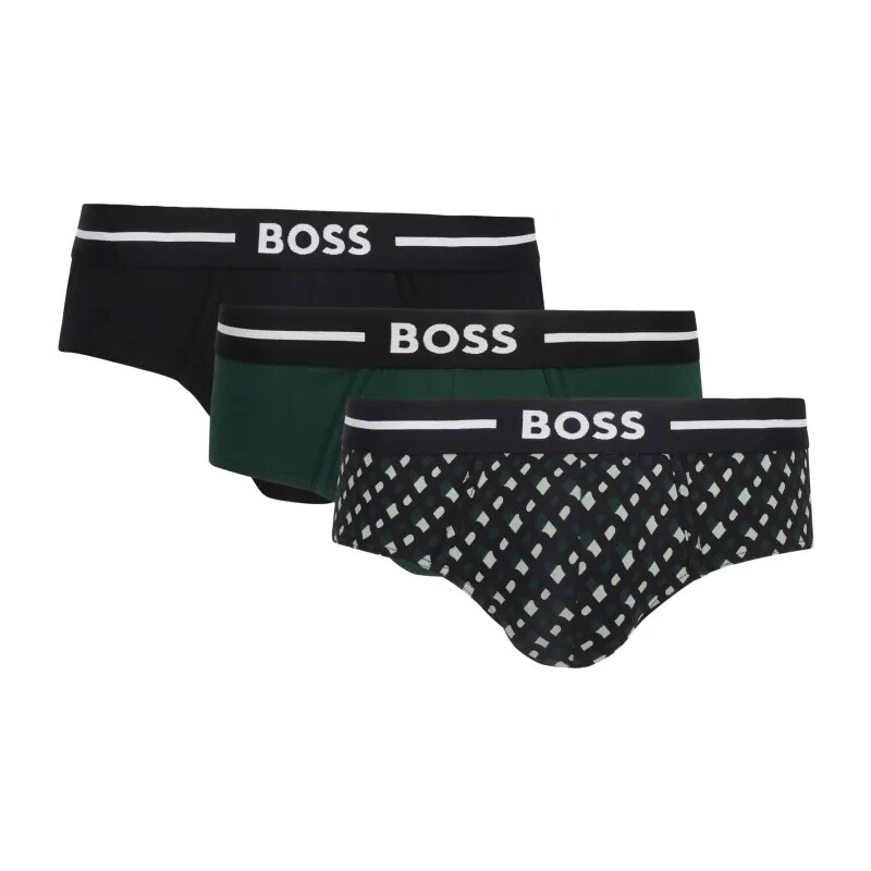 BOSS BLACK Slipy 3-balenie HipBr 3P Bold Design 60453202