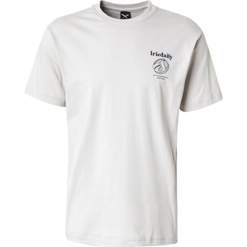 Iriedaily Tričko Hangover Club svetlosivá / čierna 62413407
