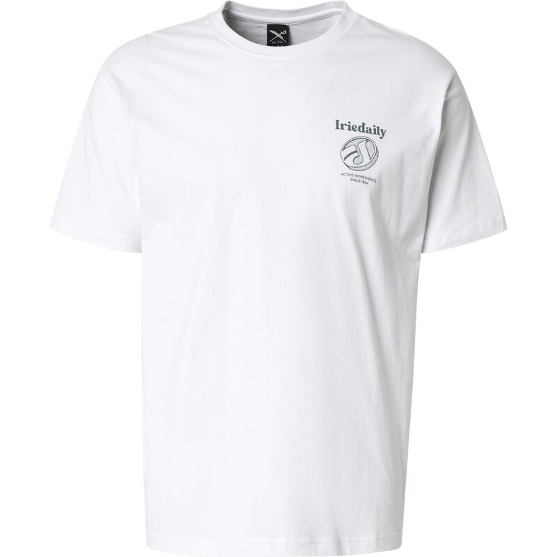 Iriedaily Tričko Hangover Club tmavozelená / biela 62413405