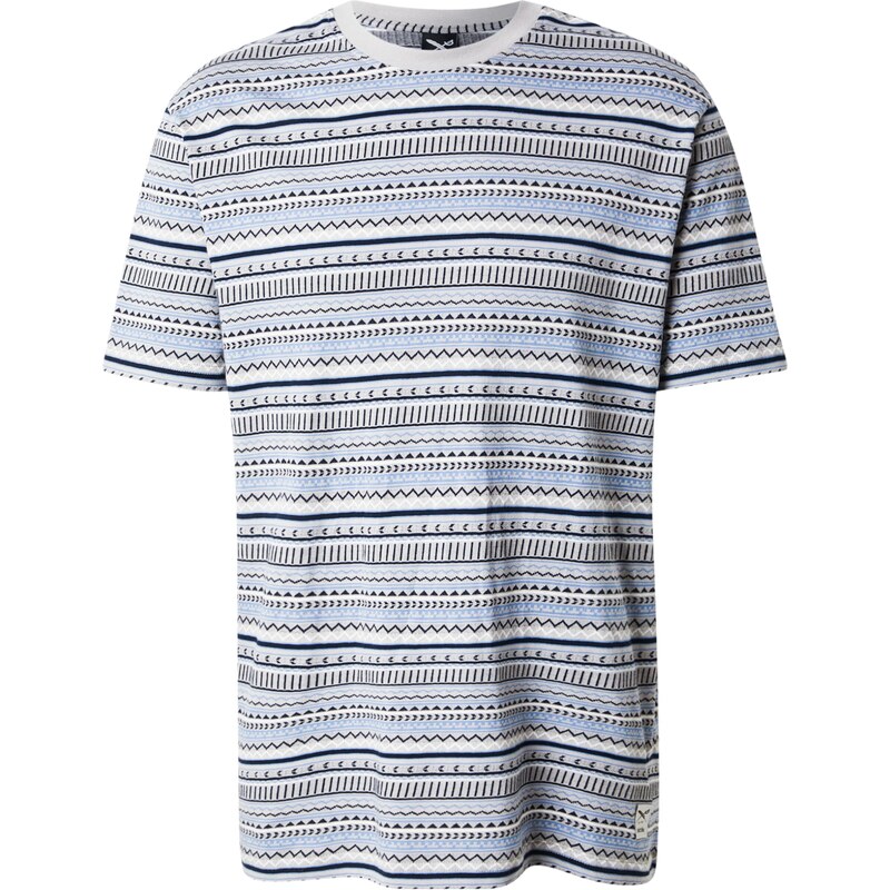 Iriedaily Tričko Chop Chop svetlomodrá / sivá / čierna / biela 62413437