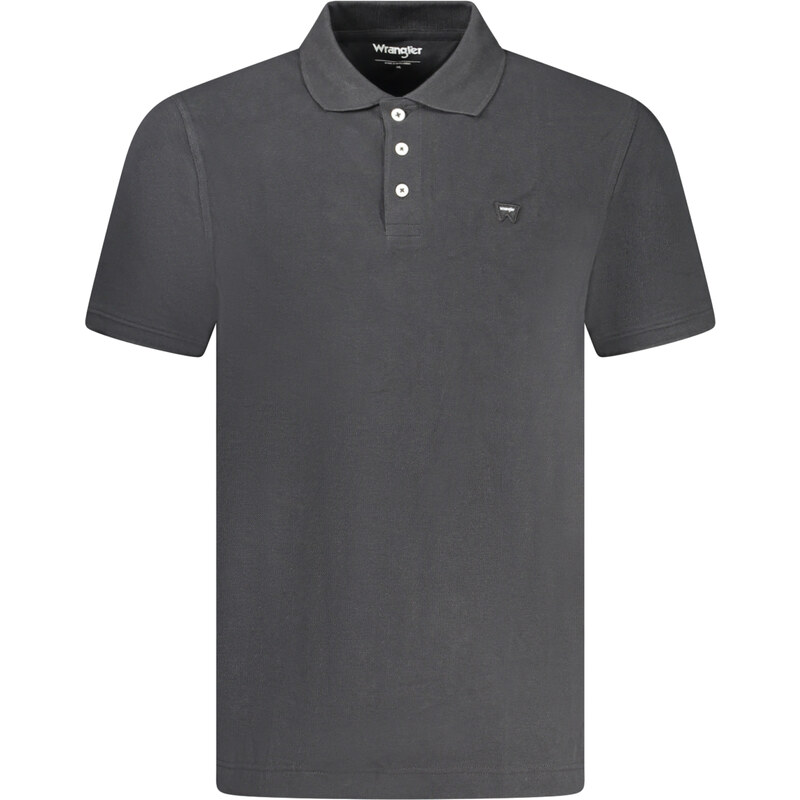 Čierne pánske polo tričko Wrangler 64709068