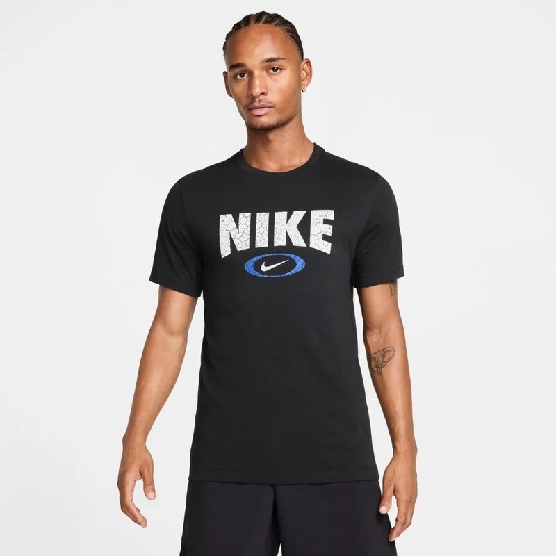 Nike Mens Dri-FIT Fitness T-Shirt BLACK 62343992