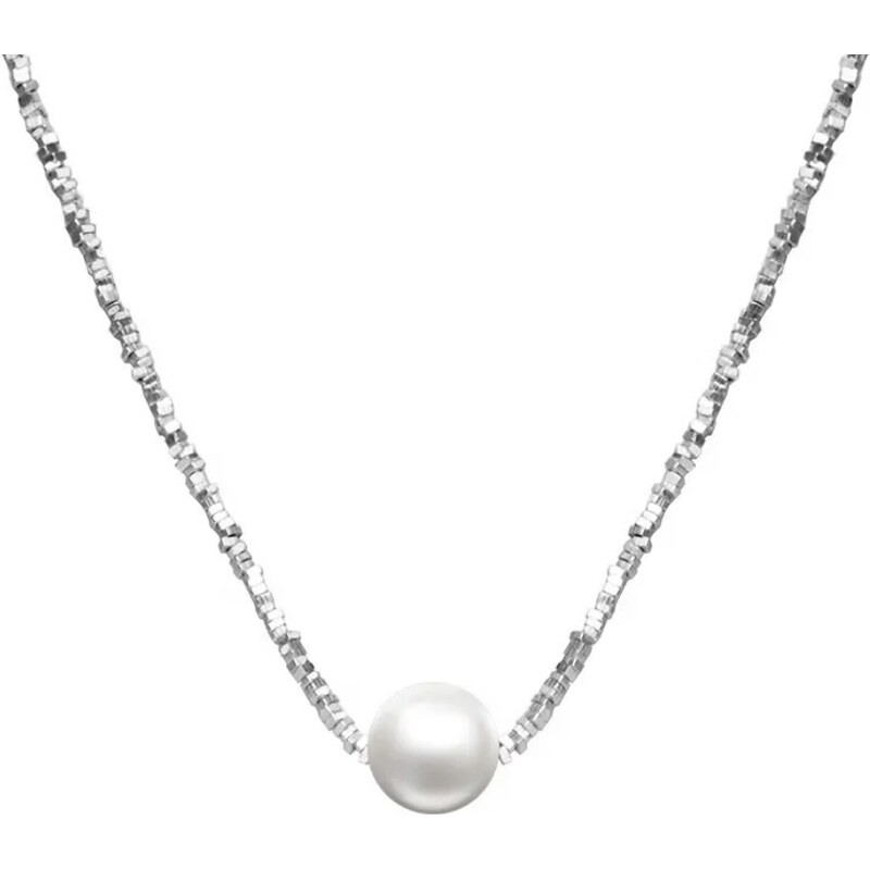MAJYA Strieborná retiazka s perlou INEZ 11641 64582422