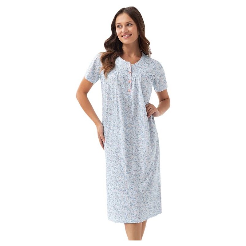 Luna Dámska nočná košieľka Ester 8 modrá lúka 62399968