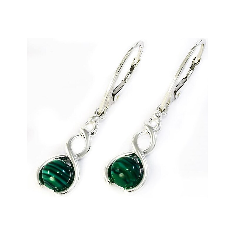 Strieborné náušnice Glare 699 62348650