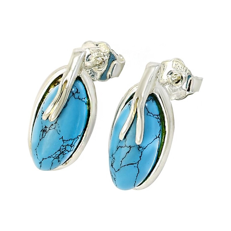 Strieborné náušnice Glare 702 62348653