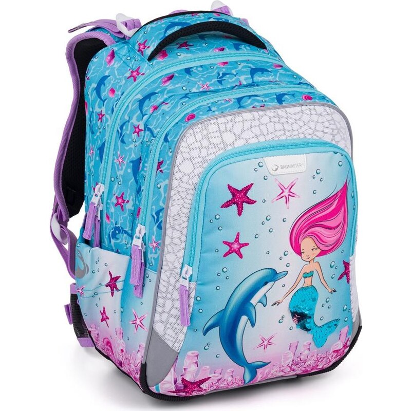 Malý školský set Bagmaster LUMI 24 AMermaid 62348706