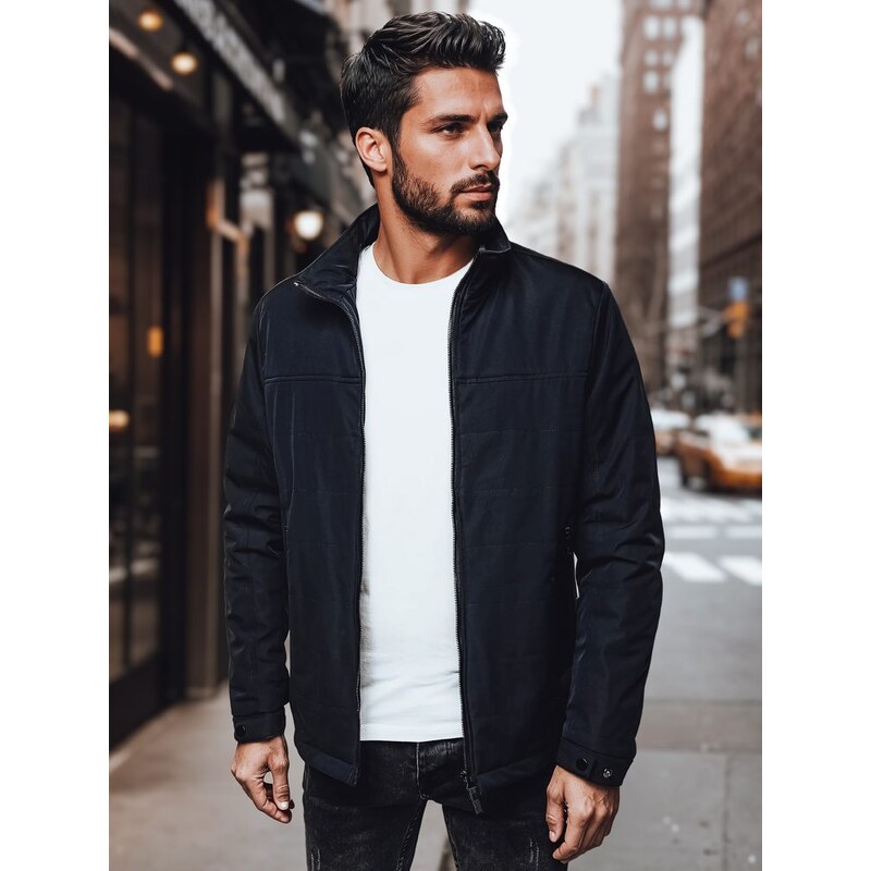 Dstreet Prechodná pánska granátová bunda bez kapucne 62348704