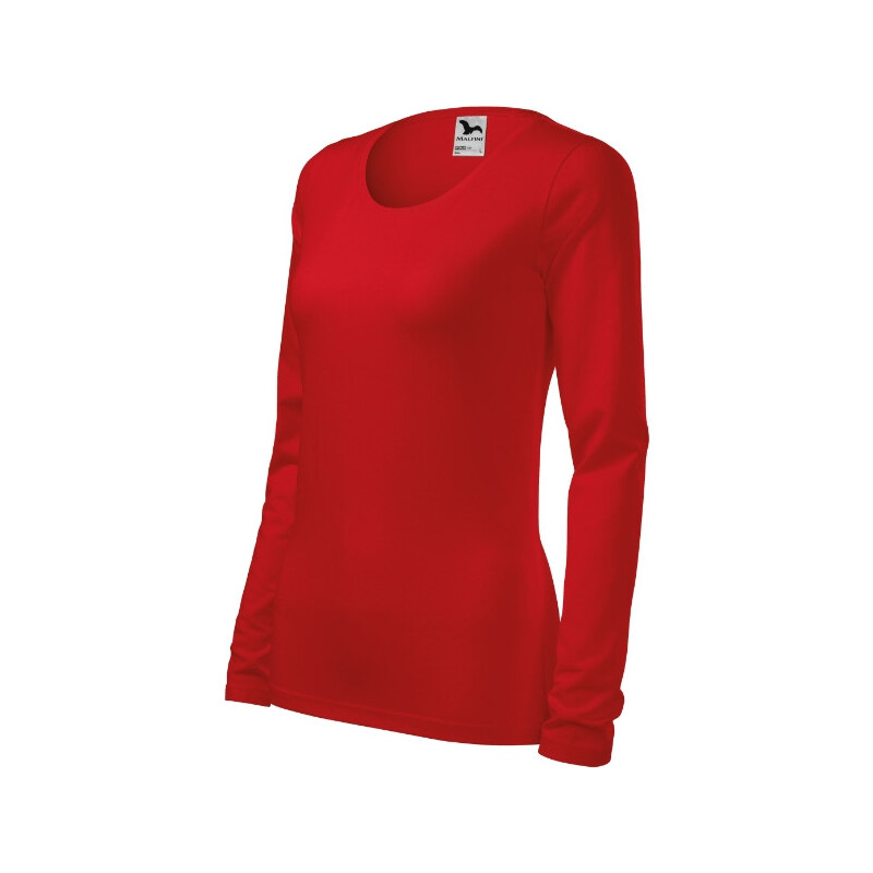 MALFINI, a.s. Štíhla košeľa pre ženy červená 62349030
