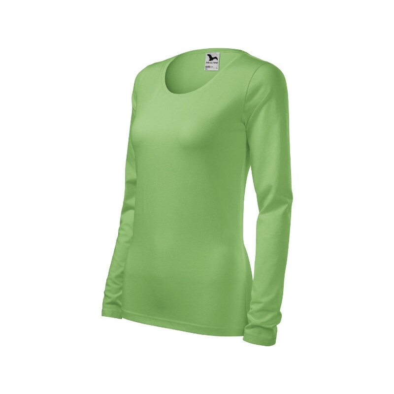 MALFINI, a.s. Dámske slim tričko trávovo zelené 62349034