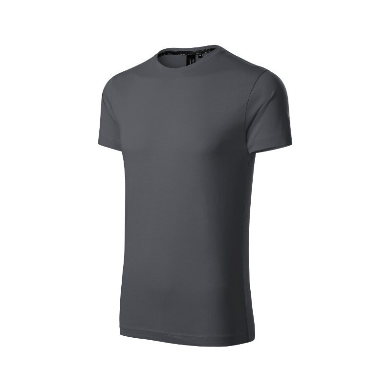 MALFINI, a.s. Exkluzívne pánske tričko light anthracite 62349079