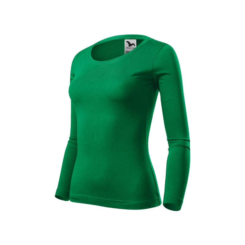 MALFINI, a.s. Fit-T LS tričko stredne zelené 62349148