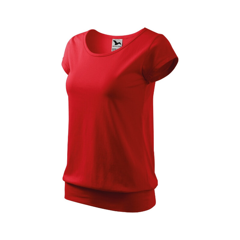 MALFINI, a.s. Dámske tričko City červené 65715701
