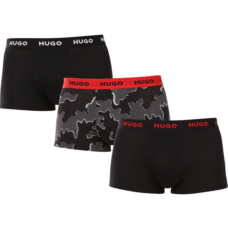 3PACK pánske boxerky HUGO viacfarebné (50532550 962) 61232954