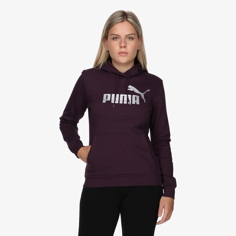 Puma ESS+ Metallic Logo Hoodie FL XS 62355504