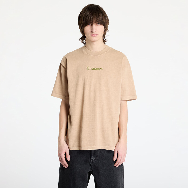 Tričko PLEASURES Burn Again T-Shirt Mushroom S 62364799