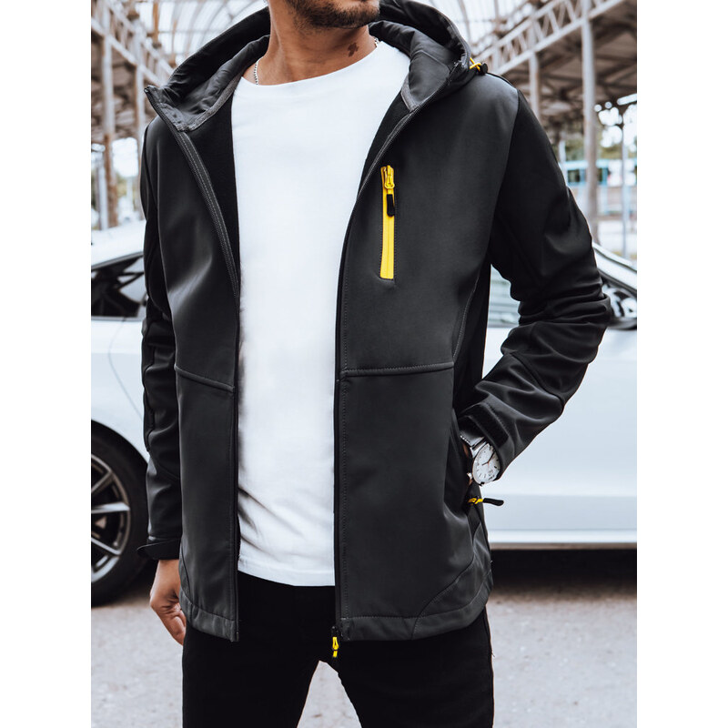 BASIC Sivá softshellová bunda TX4465 45555918