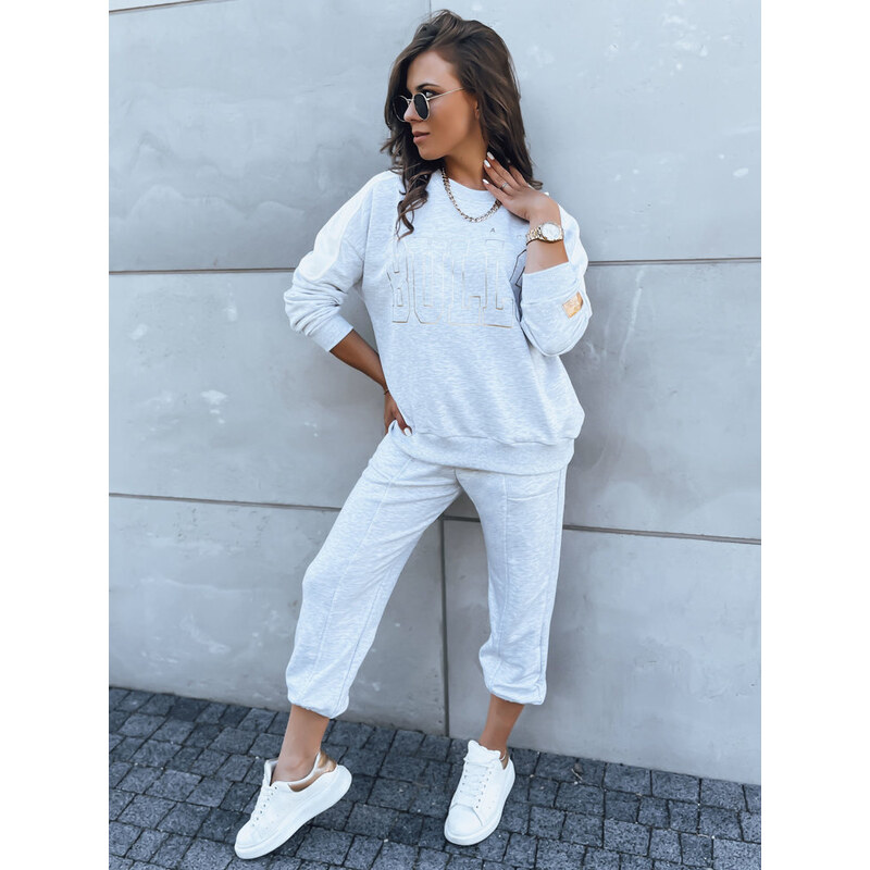 BASIC Svetlosivá tepláková súprava BULLS AY0900 45555963