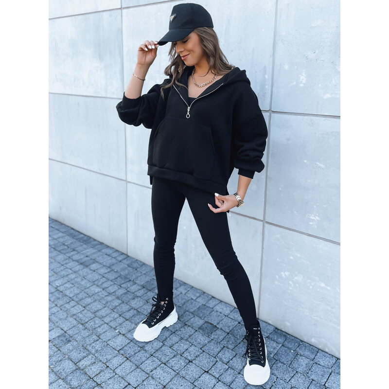 BASIC Čierna súprava mikiny a legín 3v1 BRAND OF YOUR STYLE AY0936 45555979