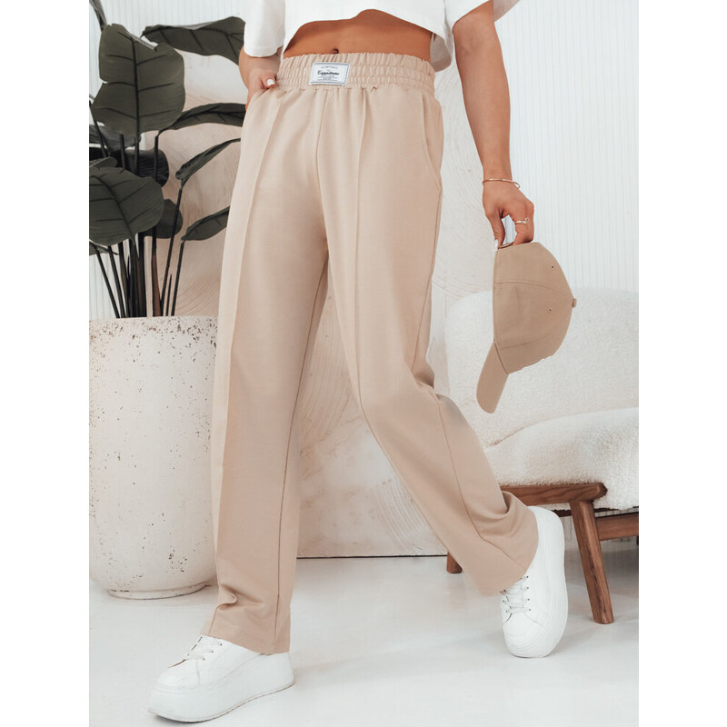 BASIC Béžové voľné nohavice GLAPPO UY2094 52672417