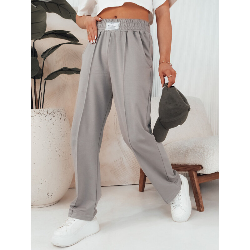 BASIC Svetlosivé voľné nohavice GLAPPO UY2095 52672419