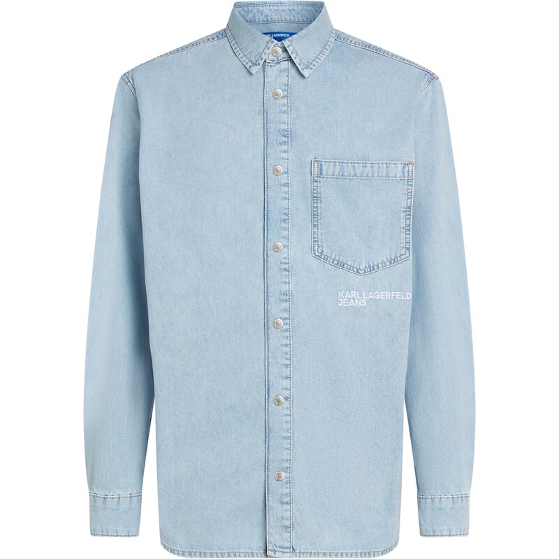 KARL LAGERFELD JEANS Košeľa modrá denim 62662026