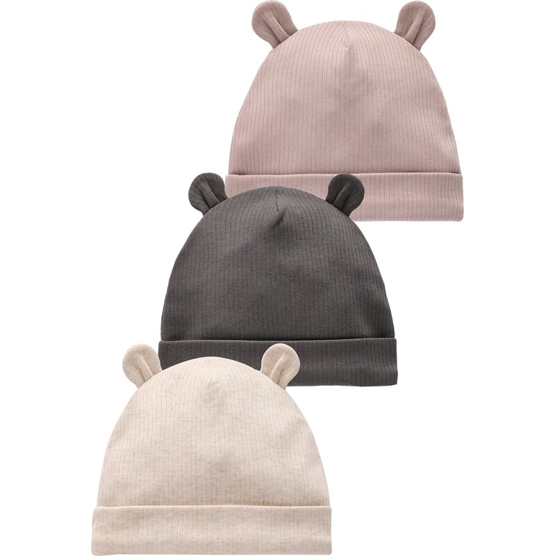 Next Čiapky krémová / ružová / čierna 62368780