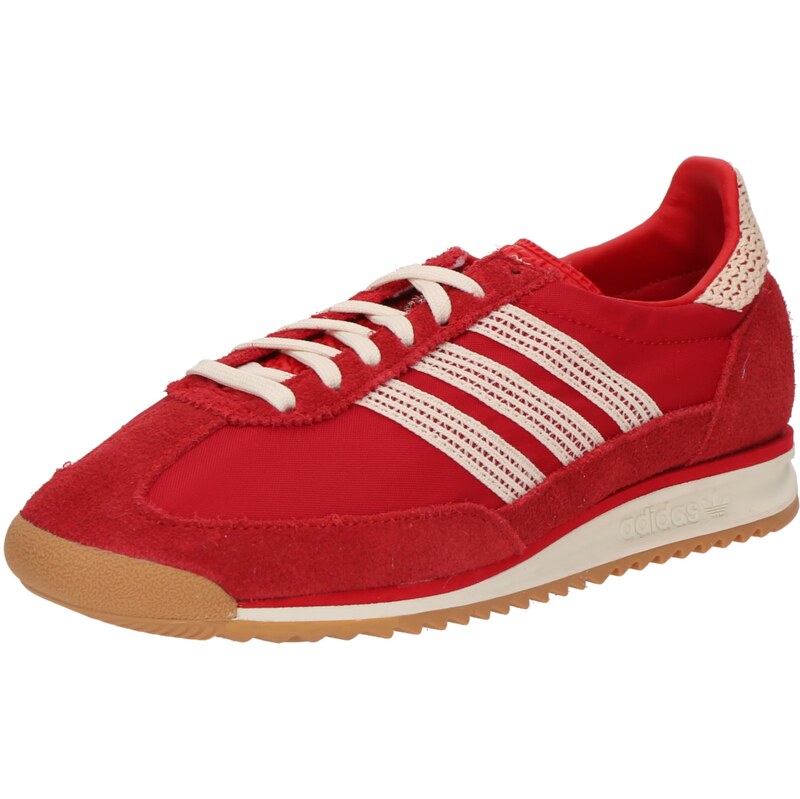 ADIDAS ORIGINALS Nízke tenisky SL 72 červená / šedobiela 62369502