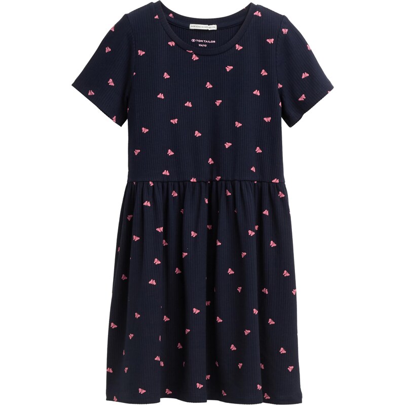TOM TAILOR Šaty námornícka modrá / svetloružová 62369628