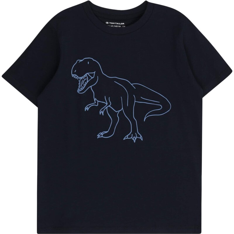 TOM TAILOR Tričko svetlomodrá / tmavomodrá 62750981