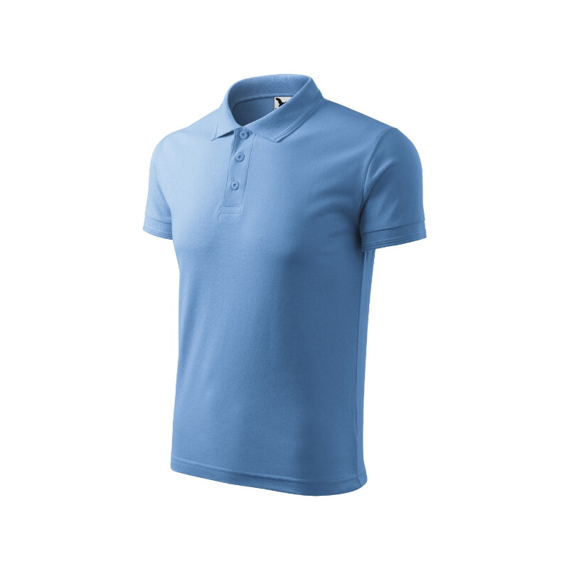 MALFINI, a.s. Pánska polokošeľa Pique sky blue 62367741