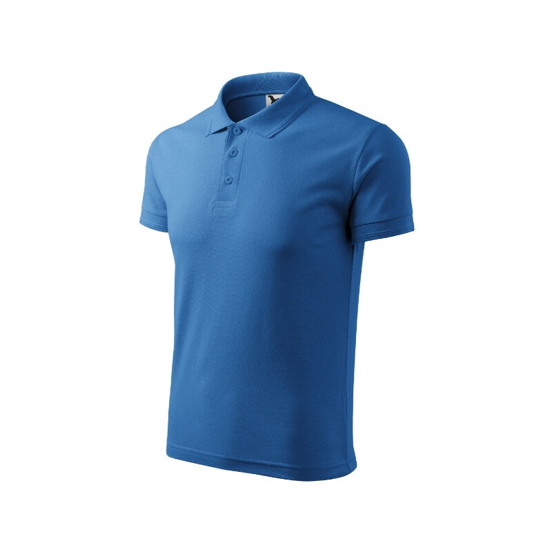 MALFINI, a.s. Pánske tričko Pique Polo azure blue 62367740