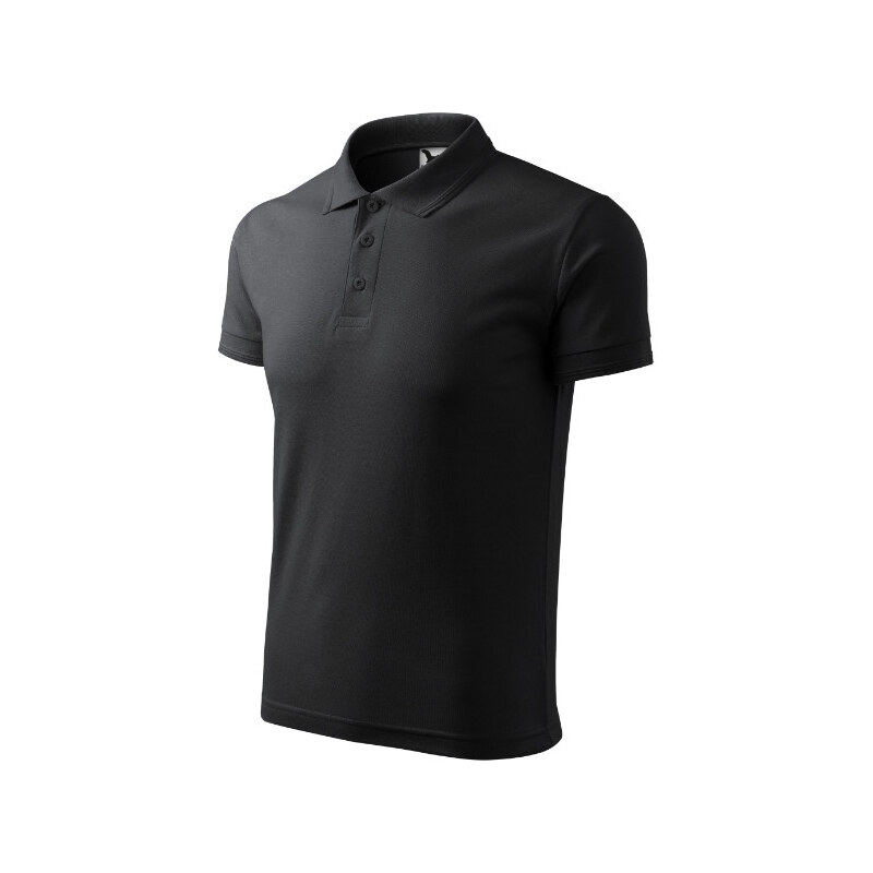 MALFINI, a.s. Pánska polokošeľa Pique ebony gray 62367752