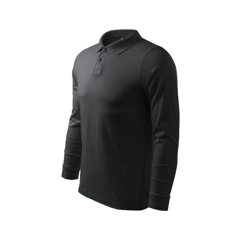 MALFINI, a.s. Single J. LS pánska polokošeľa ebony gray 62367766