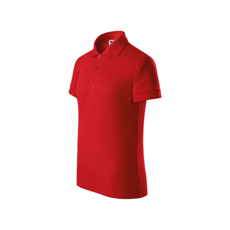 MALFINI, a.s. Detská polokošeľa Pique červená 62367808