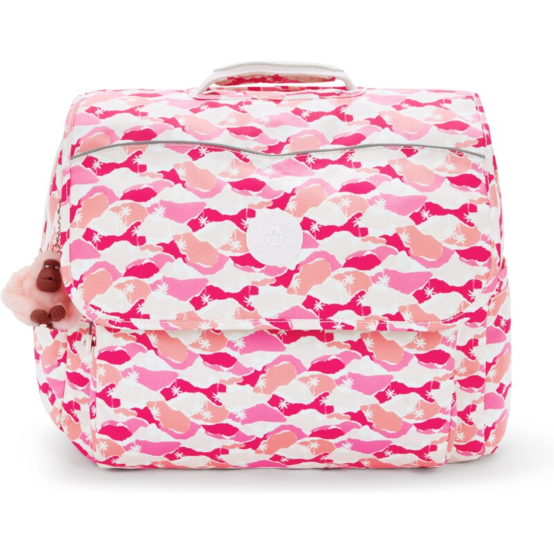 KIPLING Batoh Codie L ružová / fuksia / staroružová / šedobiela 63154130