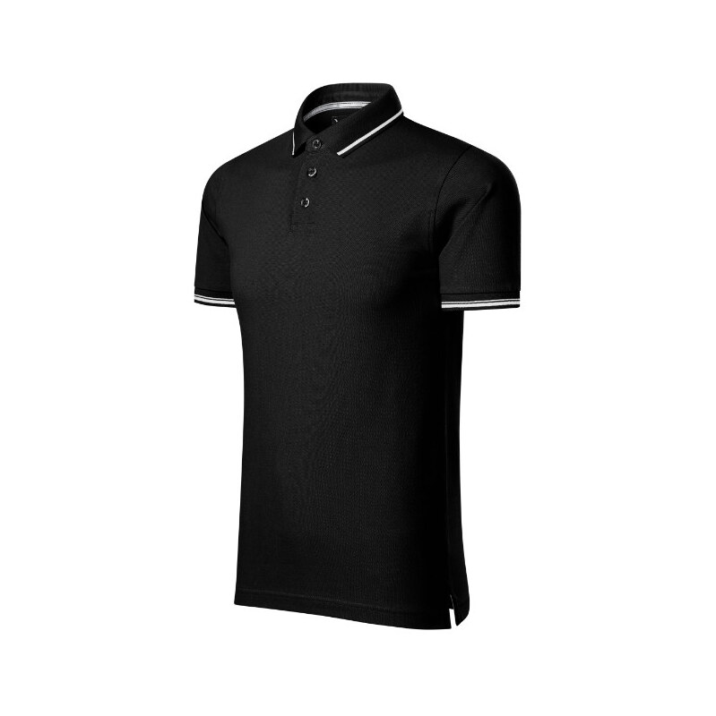 MALFINI, a.s. Dokonalé hladké pánske polo tričko čierne 62367821